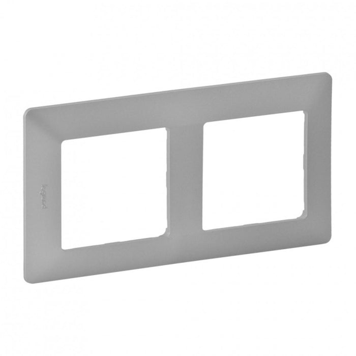 DOUBLE FRAME ALUMINUM LEGRAND VALENA LIFE