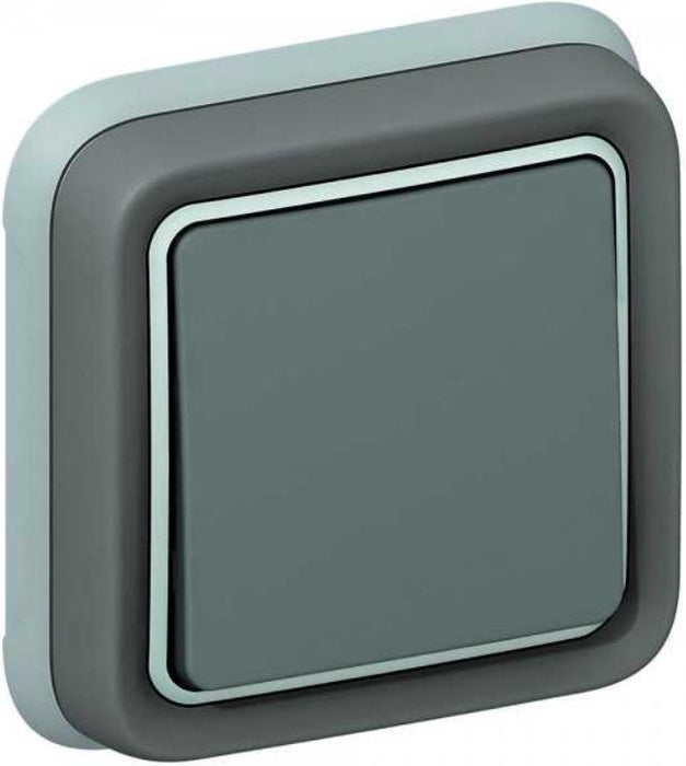 DEVIATOR KEY FOR BUILT-IN MOUNTING PLEXO LEGRAND - GRAY