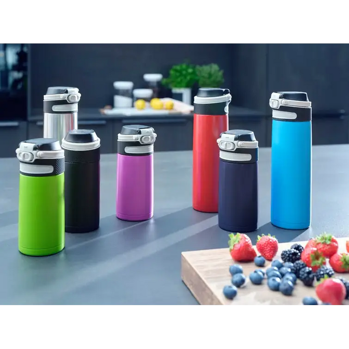 Leifheit 03249 travel mug 350 ml Black Green Stainless steel - Flasks & thermal mugsAGD-TKT<<<Home Appliance