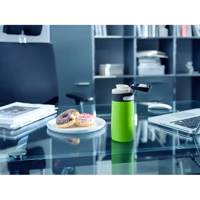 Leifheit 03249 travel mug 350 ml Black Green Stainless steel - Flasks & thermal mugsAGD-TKT<<<Home Appliance