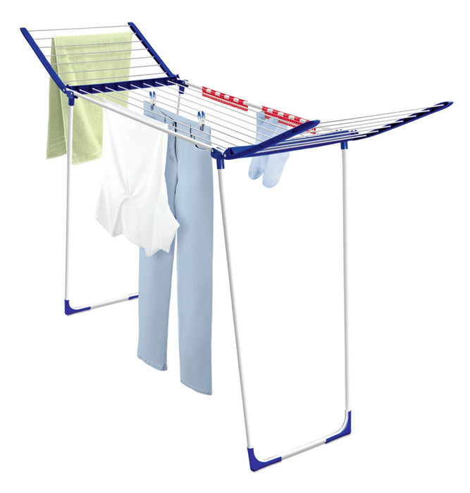 Leifheit 81650 Floor-standing rack Blue, White