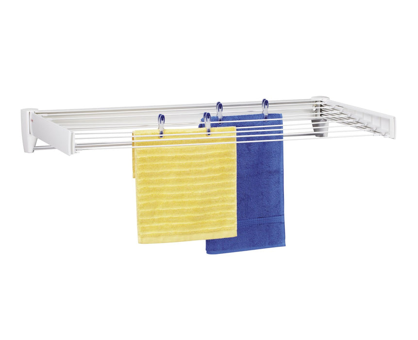 Leifheit 83100 laundry drying rack/line Wall-mounted rack White