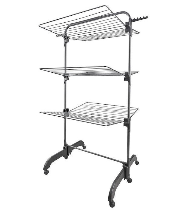 Comfort Tower 420 upright dryer Black Leifheit