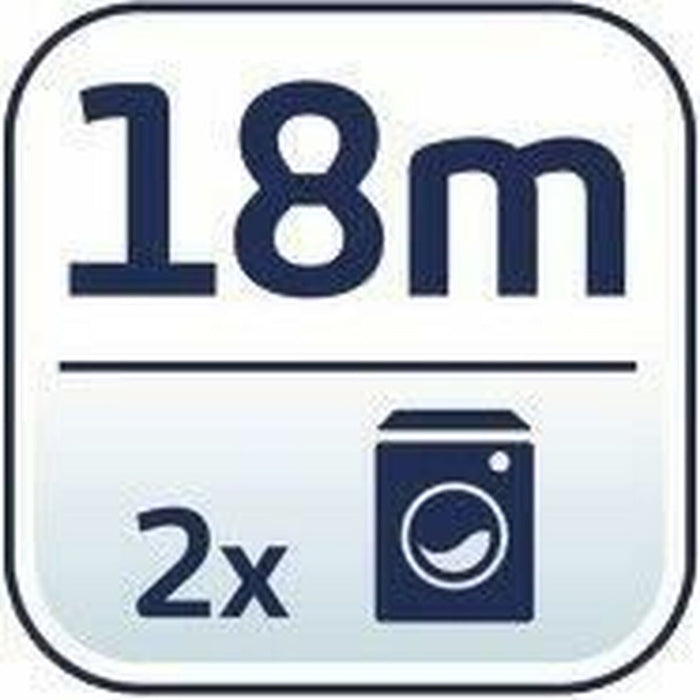 Clothes Line Leifheit CLASSIC Solid 180 White Nylon Steel polypropylene 18 m