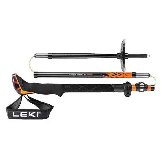 LEKI Sherpa FX Carbon Strong 120-140 cm skit / trekking poles - Poles for Nordic Walking and trekkingSIA-KNT<<<Sport