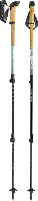 Trekking Poles LEKI MAKALU LITE, 90–125 cm, grey-green