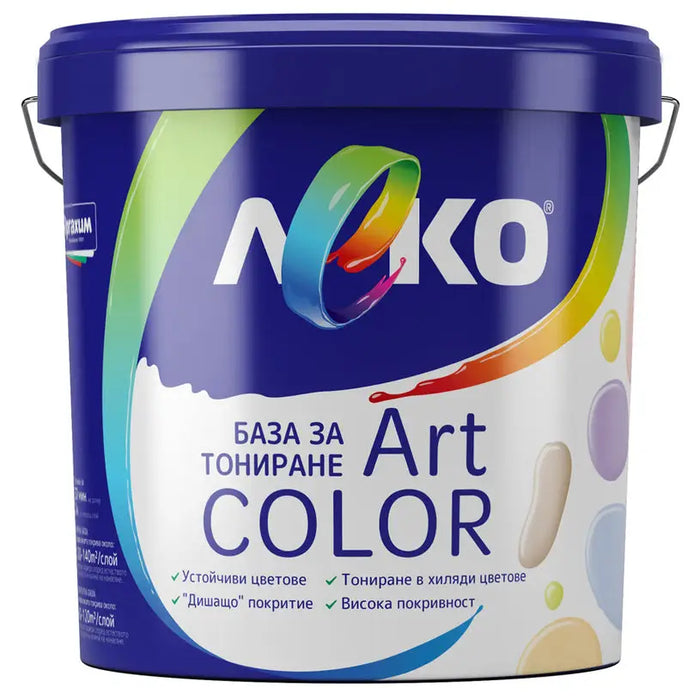 LEKO TRANSPARENT TONING BASE - Бели интериорни бои<<<Интериорни бои<<<Подови и стенни покрития<<<Praktiker&&&Бели
