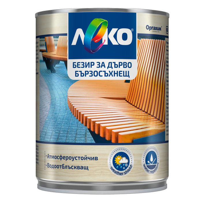 BEZIR FOR WOOD FAST DRYING 750 ML LEKO