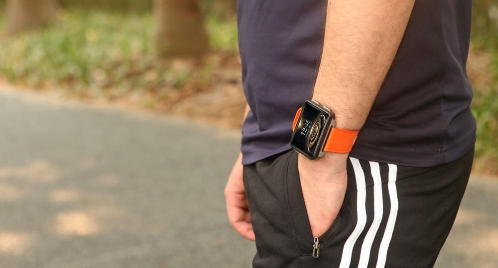 LEMFO LEM4 PRO Smart watch MTK6580 SIM card Android 5.1 1GB + 16GB 1200mAh battery Wifi 3G video call - Smart watches