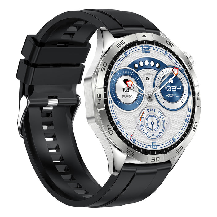 Smart watch LEMFO HK4 AMOLED SILVER 46 MM, HEART MONITOR, SPO2