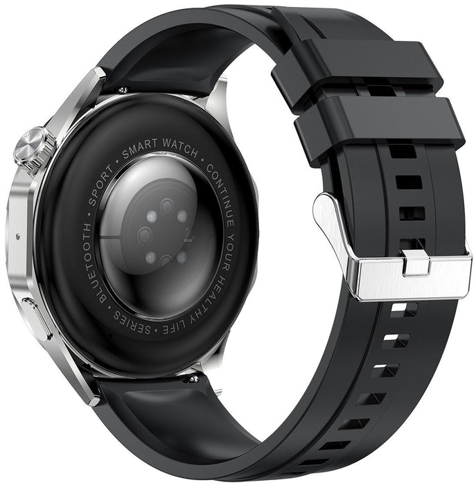 Smart watch LEMFO HK4 AMOLED SILVER 46 MM, HEART MONITOR, SPO2