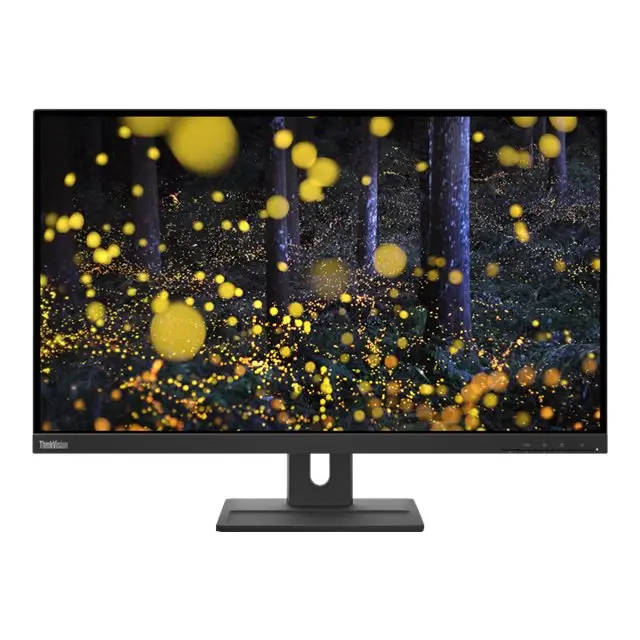 Lenovo ThinkVision E27q-20E 27’’ IPS 16:9 2560x1440 4 ms 1000:1 HDMI DP Tilt Swivel Pivot Height Adjust Stand