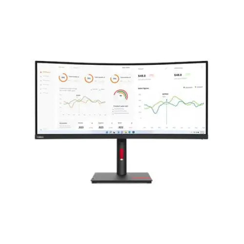 LENOVO ThinkVision T34w-30 34inch VA 3440x1440 21:9 60Hz 350cd/m2 4ms HDMI DP (P) - LCD