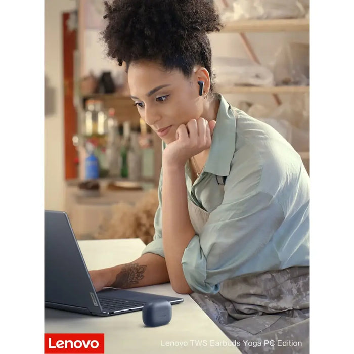 LENOVO TWS YOGA PC Edition Cosmic Blue - Слушалки<<<Слушалки и Микрофони<<<Аудио Видео Дисплеи и
