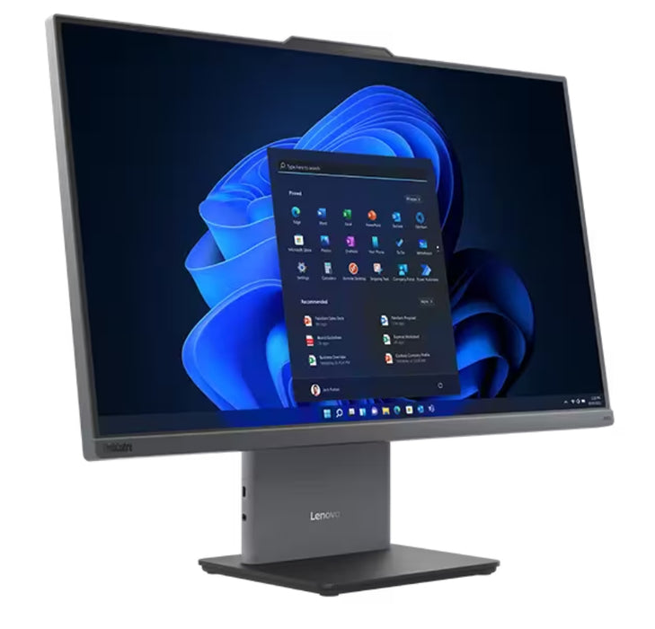 Lenovo ThinkCentre neo 50a 27 G5 AIO Intel Core i5-13420H (up to 4.6GHz, 12MB), 16GB DDR5 5200MHz, 512GB SSD, 27" FHD (1920x1080) IPS AG, Intel UHD Graphics, WLAN, BT, 5MP Cam, KB, Mouse, Luna Grey, Monitor Stand, DOS, 3Y Onsite