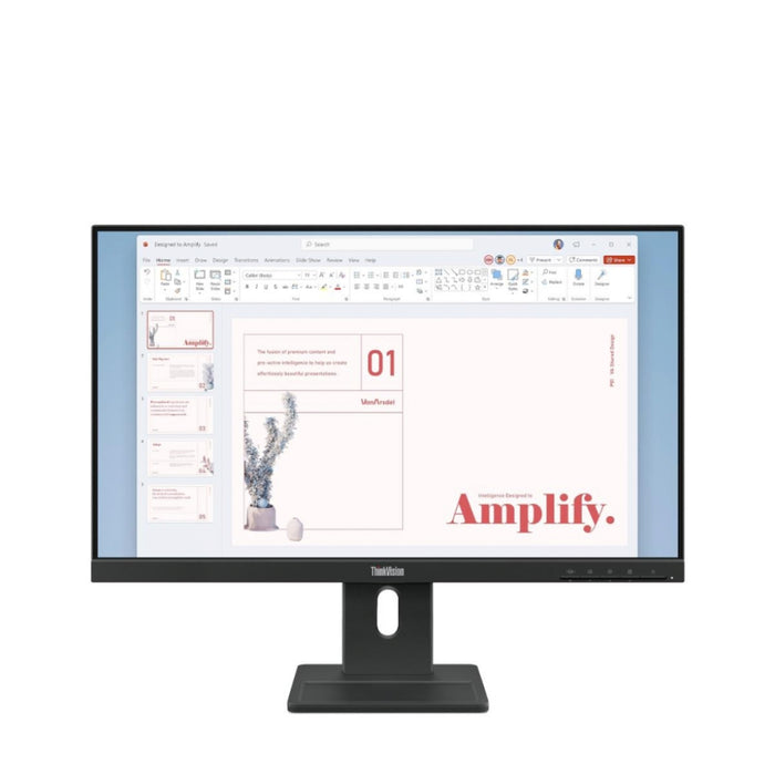 Monitor Lenovo ThinkVision E24-40 23.8" IPS, WLED, 1920x1080, 16:9, 4ms, 100Hz, 250 cd/m2, 1300:1, H