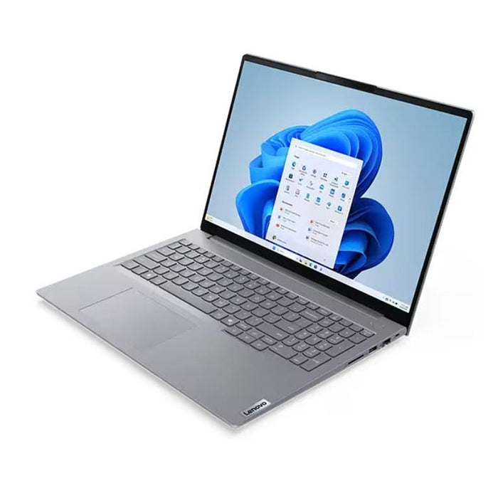 Lenovo ThinkBook 16 G8 Intel Core Ultra 5 225U (up to 4.8GHz, 12MB), 16GB DDR5-5600, 512GB SSD, 16" WUXGA (1920x1200) IPS AG, Integrated Graphics, 1080p&IR Cam, Backlit KB, 3 cell, WLAN, BT, FPR, DOS, 3Y CCI