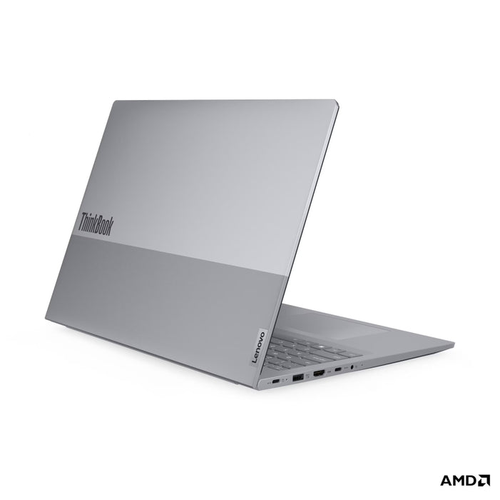 Lenovo ThinkBook 16 G9 AMD Ryzen 7 250 (up to 5.1GHz, 16MB), 32GB (16+16) SODIMM DDR5-5600, 512GB SSD, 16" WUXGA (1920x1200) IPS AG, AMD Radeon 780M Graphics, FHD&IR Cam, Backlit KB, WLAN, BT, 3 cell, DOS, 3Y CCI