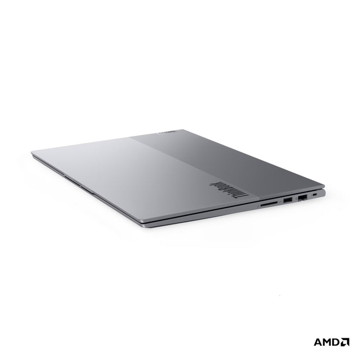 Lenovo ThinkBook 16 G9 AMD Ryzen 7 250 (up to 5.1GHz, 16MB), 32GB (16+16) SODIMM DDR5-5600, 512GB SSD, 16" WUXGA (1920x1200) IPS AG, AMD Radeon 780M Graphics, FHD&IR Cam, Backlit KB, WLAN, BT, 3 cell, DOS, 3Y CCI