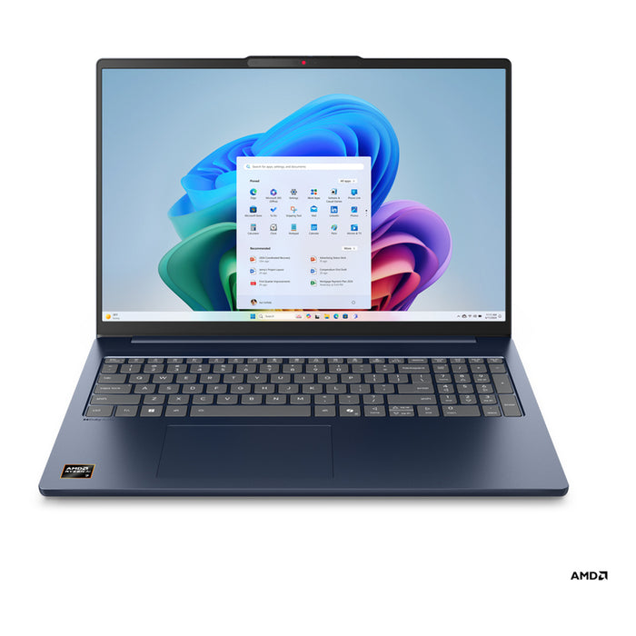 Laptop LENOVO IdeaPad Slim 5 16ARP10 83HU000SBM 16.0 ", AMD RYZEN 7 7735HS, RAM 32 GB, SSD 1000 GB, AMD RADEON 680M GRAPHICS, WINDOWS 11, COSMIC BLUE