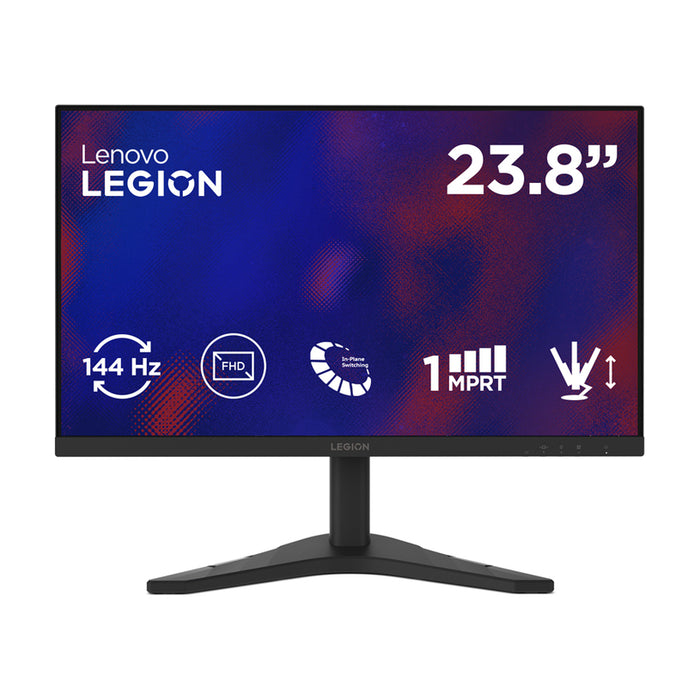 LENOVO Legion R24s 23.8inch FHD 1920x1080 IPS 16:9 144Hz 250cd/m2 1xHDMI 1xDP Raven Black 3Y