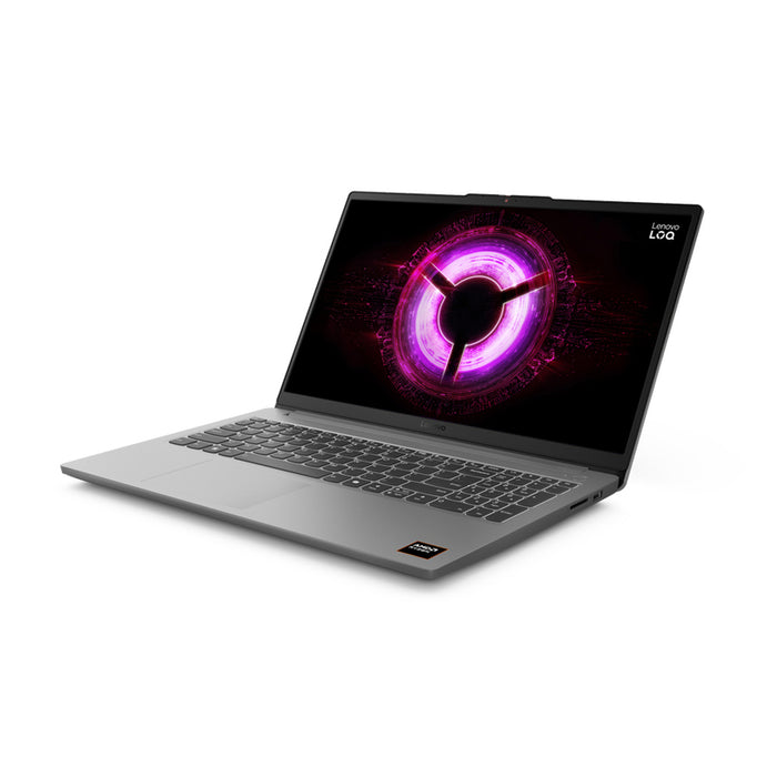 Gaming laptop LENOVO LOQ 15ARP10E 83S0004TBM 15.6 ", AMD RYZEN 5 7535HS, RAM 16 GB, SSD 512 GB, NVIDIA GEFORCE RTX3050, 6 GB GDDR6, WINDOWS 11, LUNA GRAY