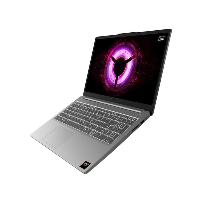 Gaming laptop LENOVO LOQ 15ARP10E 83S0004NBM 15.6 ", AMD RYZEN 5 7535HS, RAM 16 GB, SSD 512 GB, NVIDIA GEFORCE RTX3050, 6 GB GDDR6, LUNA GRAY