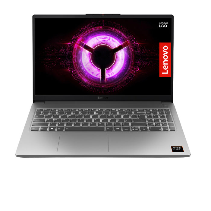 Gaming laptop LENOVO LOQ 15ARP10E 83S0004NBM 15.6 ", AMD RYZEN 5 7535HS, RAM 16 GB, SSD 512 GB, NVIDIA GEFORCE RTX3050, 6 GB GDDR6, LUNA GRAY
