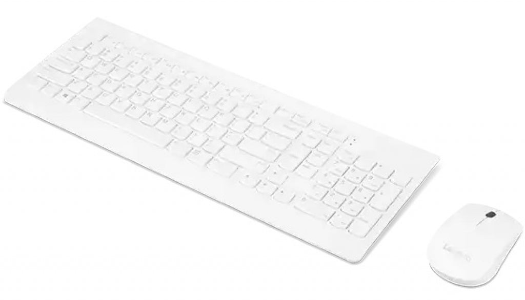Keyboard and mouse Lenovo 510 White