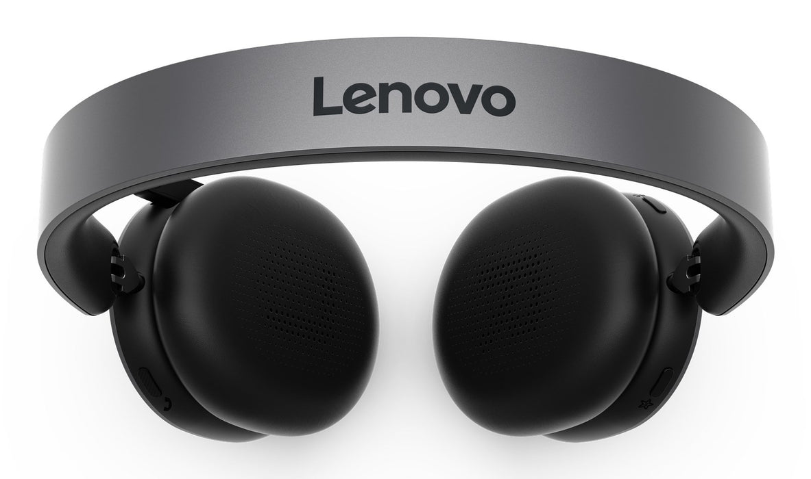 Lenovo 4XD1T60925 headphones/headset Wireless Head-band Office/Call center USB Type-C Bluetooth Grey