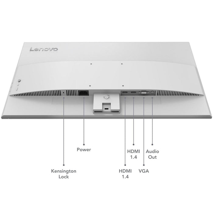 LENOVO L27-4C LED monitor 27inch 1920x1080 Full HD (1080p) 144Hz IPS 300cd/m2 1500:1 1ms 2xHDMI VGA speakers cloud grey