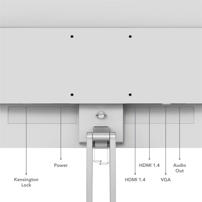 LENOVO L27-4C LED monitor 27inch 1920x1080 Full HD (1080p) 144Hz IPS 300cd/m2 1500:1 1ms 2xHDMI VGA speakers cloud grey