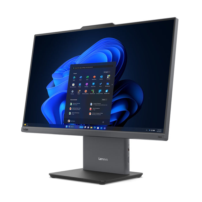 Lenovo ThinkCentre neo 50a 24 Gen 5 Intel Core 5 210H 60.5 cm (23.8") 1920 x 1080 pixels Touchscreen All-in-One PC 16 GB DDR5-SDRAM 512 GB SSD Windows 11 Pro Wi-Fi 6 (802.11ax) Grey
