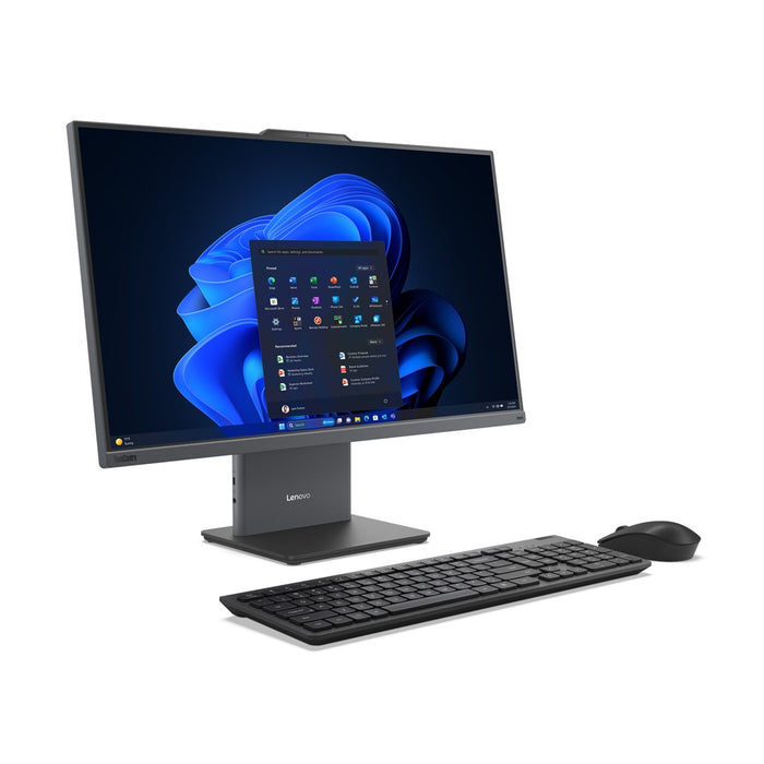 Lenovo ThinkCentre neo 50a 27 Gen 5 Intel Core 5 210H 68.6 cm (27") 1920 x 1080 pixels Touchscreen All-in-One PC 16 GB DDR5-SDRAM 512 GB SSD Windows 11 Pro Wi-Fi 6 (802.11ax) Grey