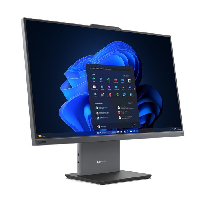 Lenovo ThinkCentre neo 50a 27 Gen 5 Intel Core 5 210H 68.6 cm (27") 1920 x 1080 pixels Touchscreen All-in-One PC 16 GB DDR5-SDRAM 512 GB SSD Windows 11 Pro Wi-Fi 6 (802.11ax) Grey