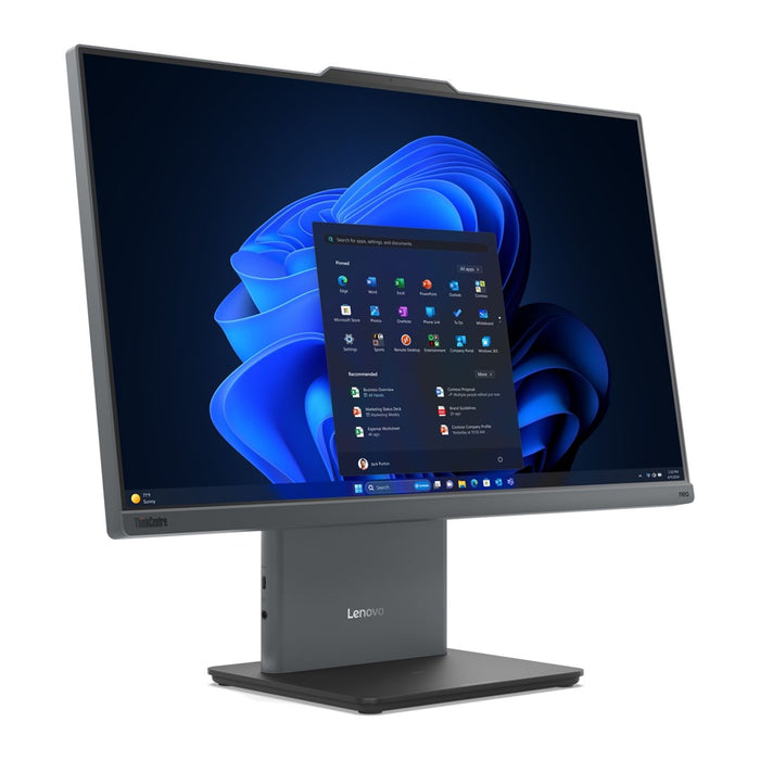 Lenovo ThinkCentre neo 50a G5 All-in-One PC, 5th Gen Core i5-210H, 23.8" FHD IPS display (250 nits), 16GB DDR5 RAM, 512GB SSD, integrated Intel graphics, 5.0MP webcam, Windows 11 Pro, Luna Grey, 3-year on-site warranty