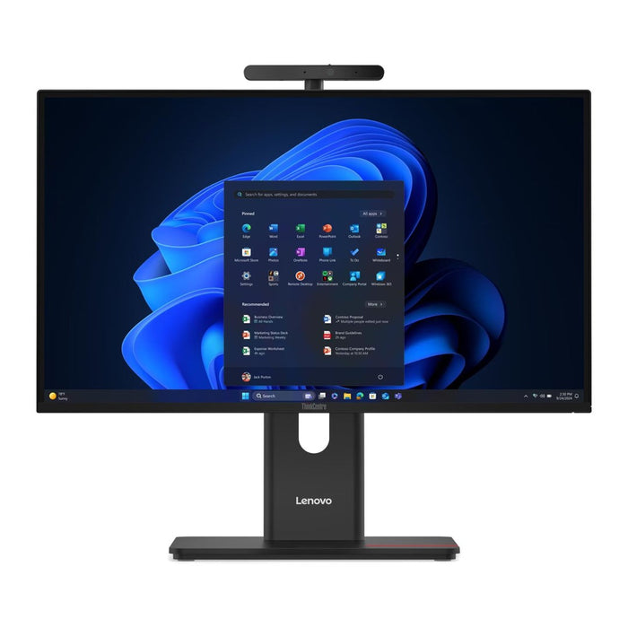 Lenovo ThinkCentre M90a G6 Ultra 7 265 23.8" FHD IPS 120Hz 250 nits LBL AG 32GB DDR5 5600 1TB SSD Intel Graphics 5.0MP camera + IR vPro Windows 11 Pro Black 3-year on-site warranty