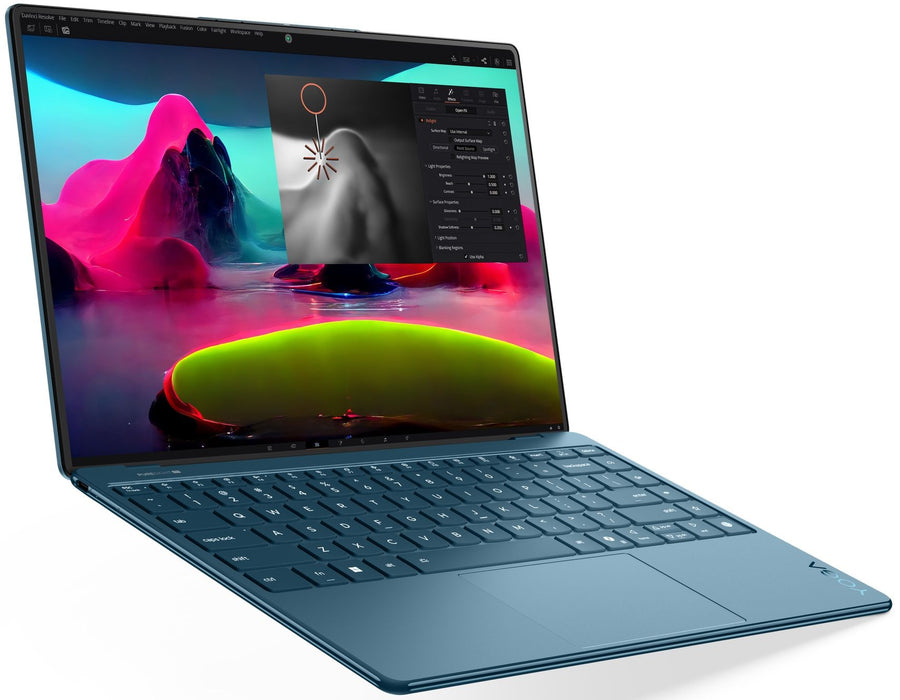 LENOVO Yoga Slim 9 Intel Core Ultra 7 258V 14inch WQUX OLED 400N 120Hz Touch 32GB DDR5 1TB PCIe W11Pro Tidal Teal