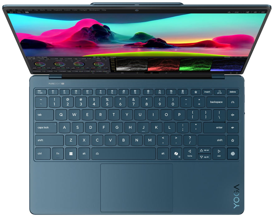 LENOVO Yoga Slim 9 Intel Core Ultra 7 258V 14inch WQUX OLED 400N 120Hz Touch 32GB DDR5 1TB PCIe W11Pro Tidal Teal