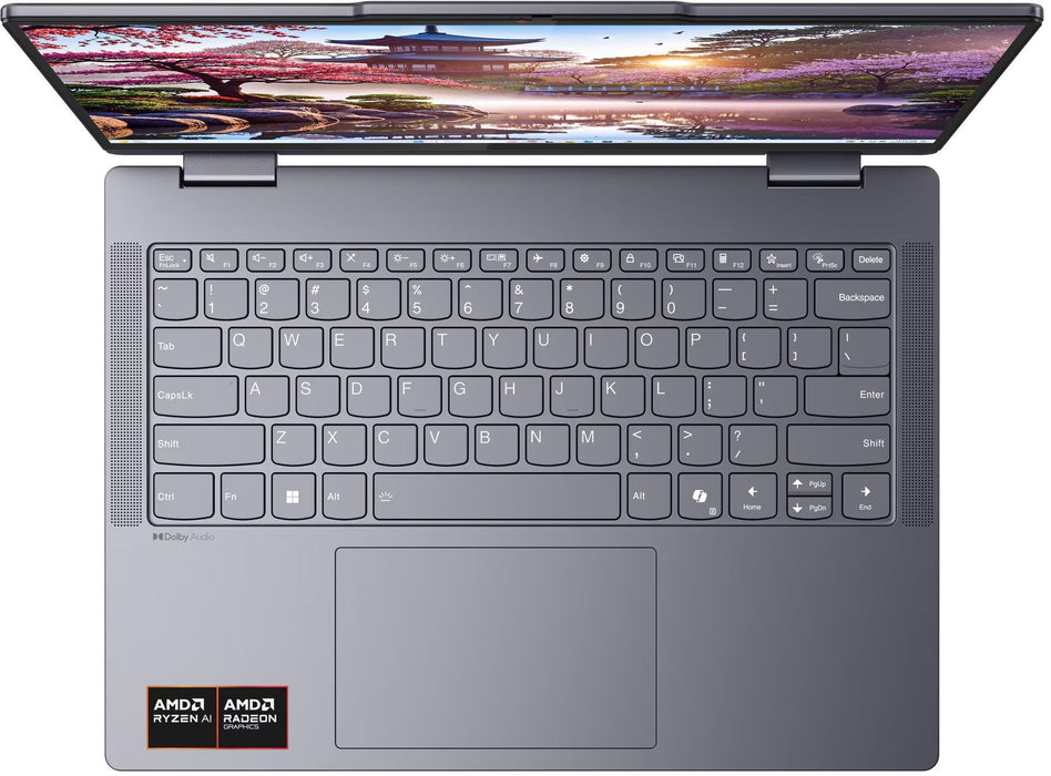 LENOVO IdeaPad 5 2-in-1 AMD Ryzen AI 5 340 14inch WUXGA Touch 16GB DDR5 512GB PCIe W11H Luna Grey