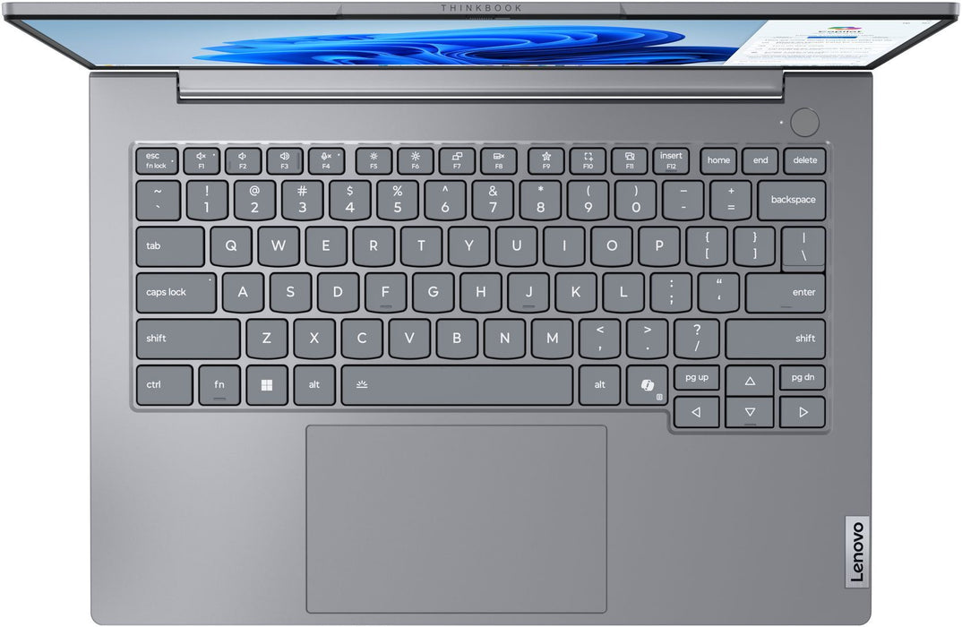 Lenovo ThinkBook 14 G8 Intel Core Ultra 7 255H (up to 5.1GHz, 24MB), 16GB DDR5-5600, 512GB SSD, 14" WUXGA (1920x1200) IPS AG, Integrated Graphics, 1080p&IR Cam, Backlit KB, 3 cell, WLAN, BT, FPR, DOS, 3Y CCI