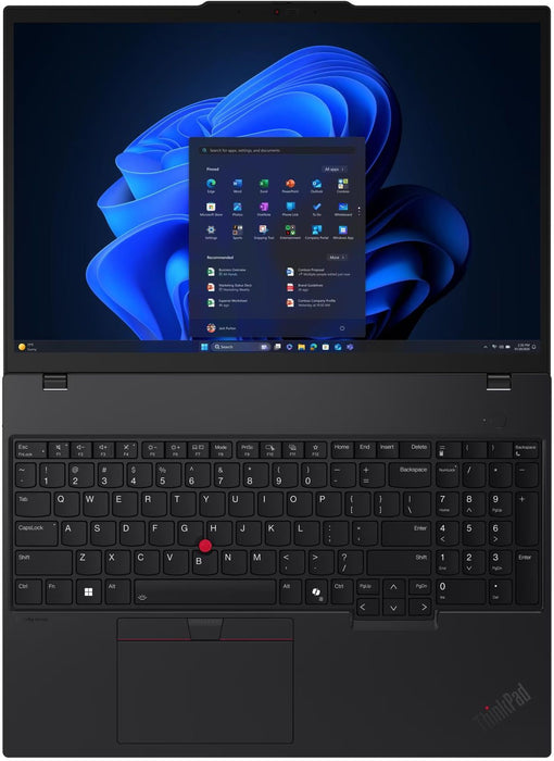 Lenovo ThinkPad T16 G4 Intel Core Ultra 5 225U, 12C (up to 4.8GHz, 12MB), 32GB(16+16) DDR5-5600, 1TB SSD, 16" WUXGA (1920x1200) IPS AG, Intel Graphics, 5MP&IR, Backlit KB, WLAN, BT, SCR, FPR, 4 cell, Win11Pro, 3Y Premier