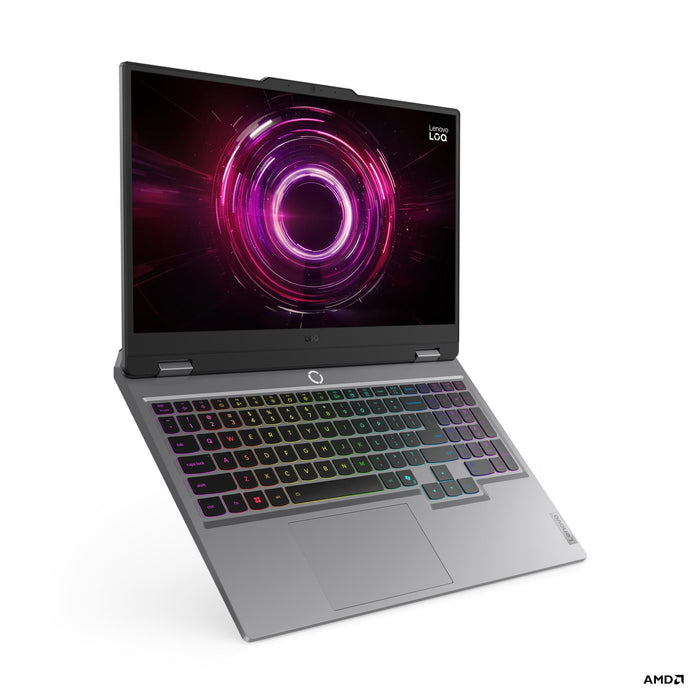 LENOVO LOQ AMD Ryzen 7 250 15.6inch FullHD AG 144Hz 32GB DDR5 512GB PCIe RTX5060 8GB NoOS Luna Grey 3y