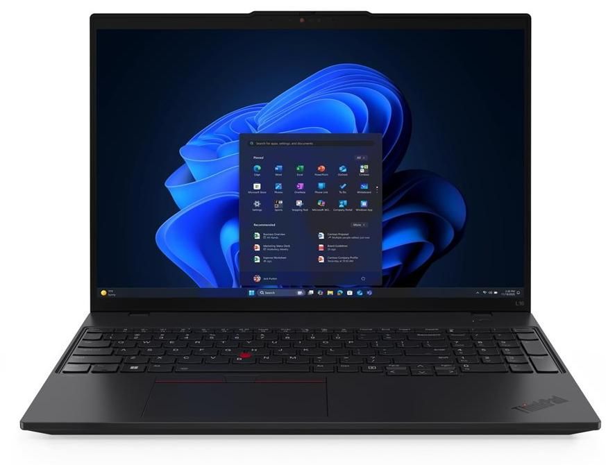Lenovo ThinkPad L16 G2 AMD Ryzen 7 PRO 250 (up to 5.1GHz, 16MB), 16GB DDR5-5600, 512GB SSD, 16" WUXGA (1920x1200) IPS AG, AMD Radeon 780M Graphics, 5MP&IR Cam, Backlit KB, WLAN, BT, SCR, FPR, 3 cell, Win 11Pro, 3Y Onsite