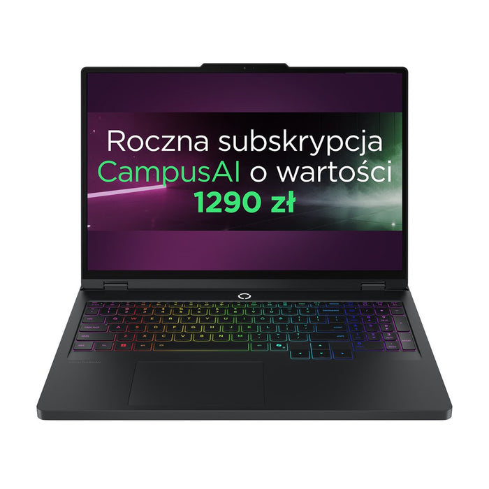 Lenovo Legion Pro 5 16IAX10H Ultra 9 275HX 16" WQXGA OLED 500 nits Glossy 165 Hz 32 GB DDR5 5600 SSD 1 TB GeForce RTX 5070 Ti 12 GB 80 Wh NoOS Eclipse Black
