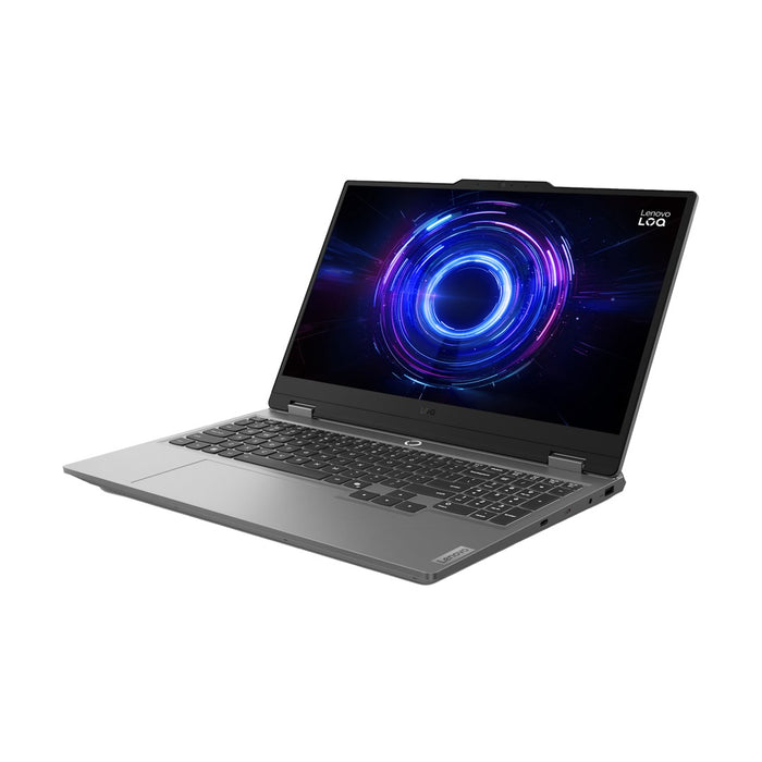 Lenovo LOQ 15IRX10 Intel® Core™ i5 i5-13450HX Laptop 39.6 cm (15.6") Full HD 16 GB DDR5-SDRAM 512 GB SSD NVIDIA GeForce RTX 5060 Wi-Fi 6 (802.11ax) Windows 11 Home Grey