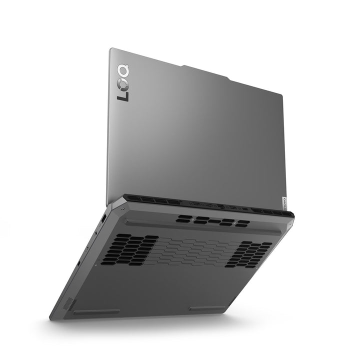Lenovo LOQ 15ARP9 AMD Ryzen™ 5 7235HS Laptop 39.6 cm (15.6") Full HD 16 GB DDR5-SDRAM 512 GB SSD NVIDIA GeForce RTX 4050 Wi-Fi 6 (802.11ax) Windows 11 Home Grey