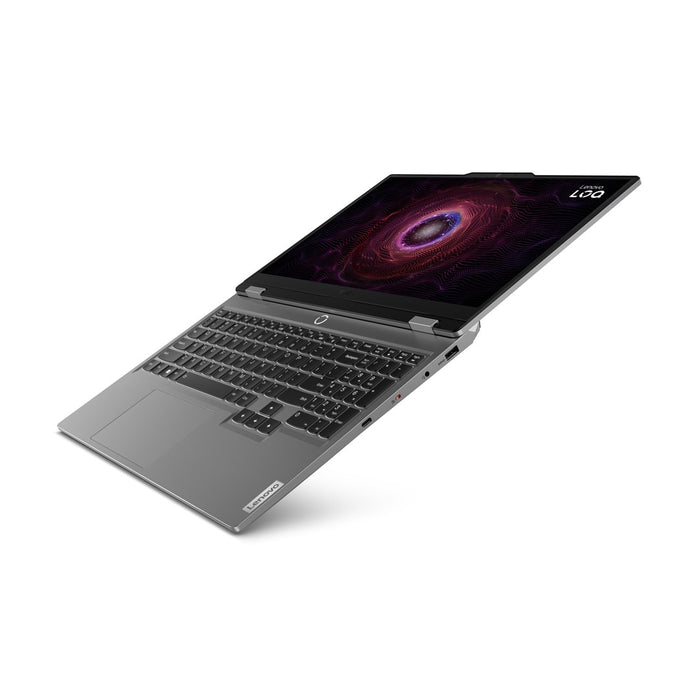 Lenovo LOQ 15ARP9 AMD Ryzen™ 5 7235HS Laptop 39.6 cm (15.6") Full HD 16 GB DDR5-SDRAM 512 GB SSD NVIDIA GeForce RTX 4050 Wi-Fi 6 (802.11ax) Windows 11 Home Grey