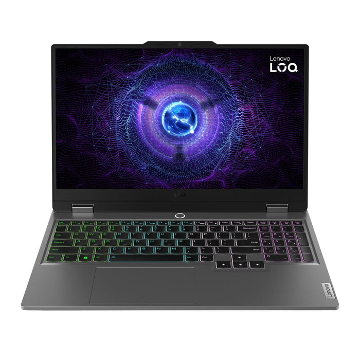 Lenovo LOQ 15IAX9 i5-12600HX 15.6" FHD IPS 300 nits 144Hz AG 16GB DDR5 4800 512GB SSD GeForce RTX 4050 6GB LAN 720p webcam 60Wh Win11 Luna Grey