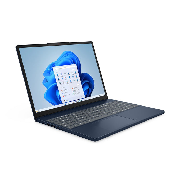 Lenovo IdeaPad Slim 3 15IRH10 Intel® Core™ i5 i5-13420H Laptop 38.9 cm (15.3") WUXGA 16 GB DDR5-SDRAM 512 GB SSD Wi-Fi 6 (802.11ax) Windows 11 Home Blue
